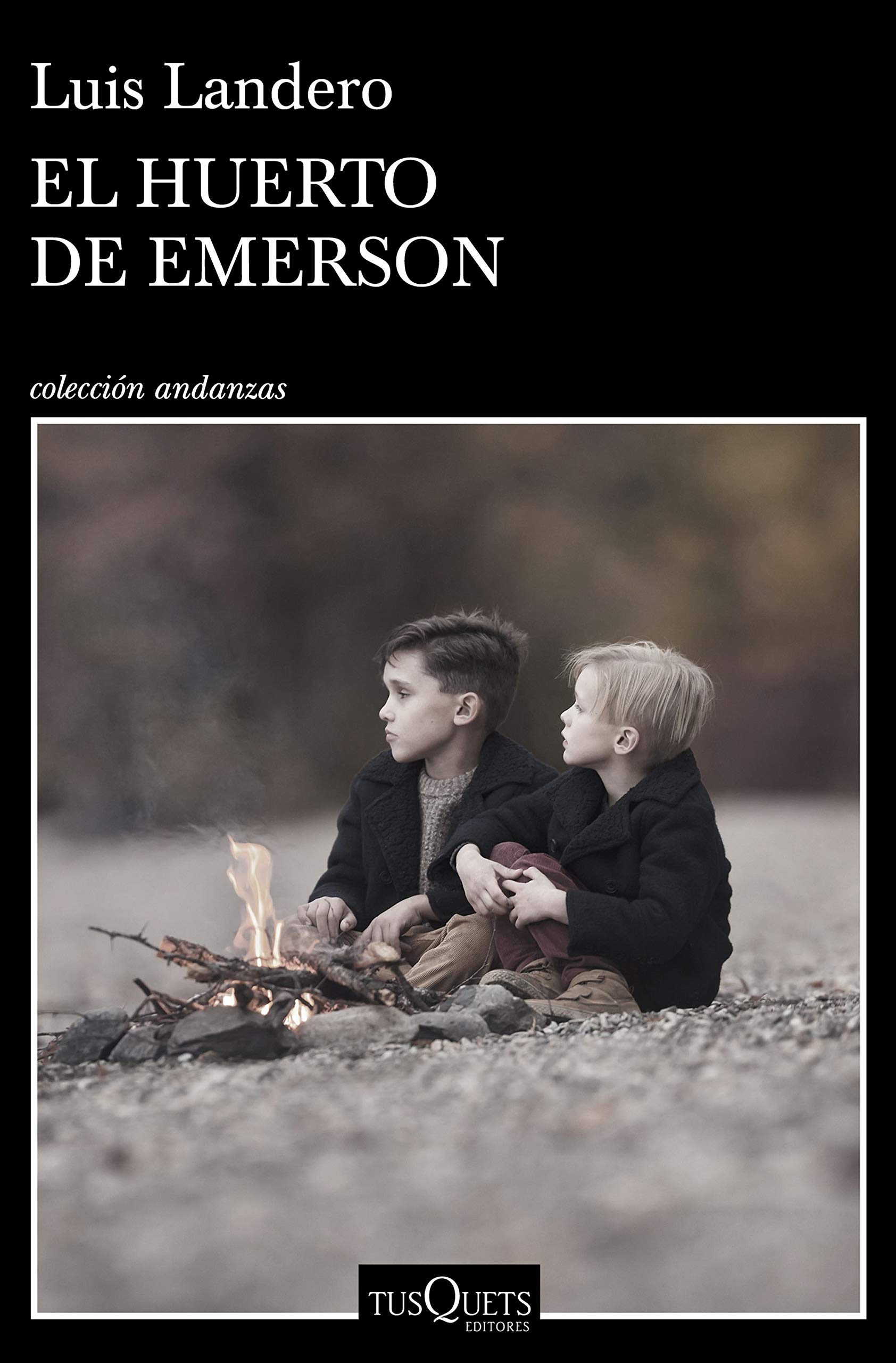 portada huerto emerson, luis landero, tusquets